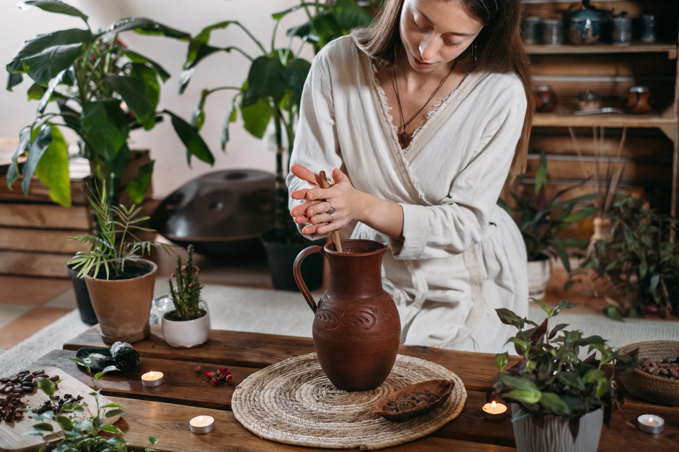 Cacao Ceremony Preparation